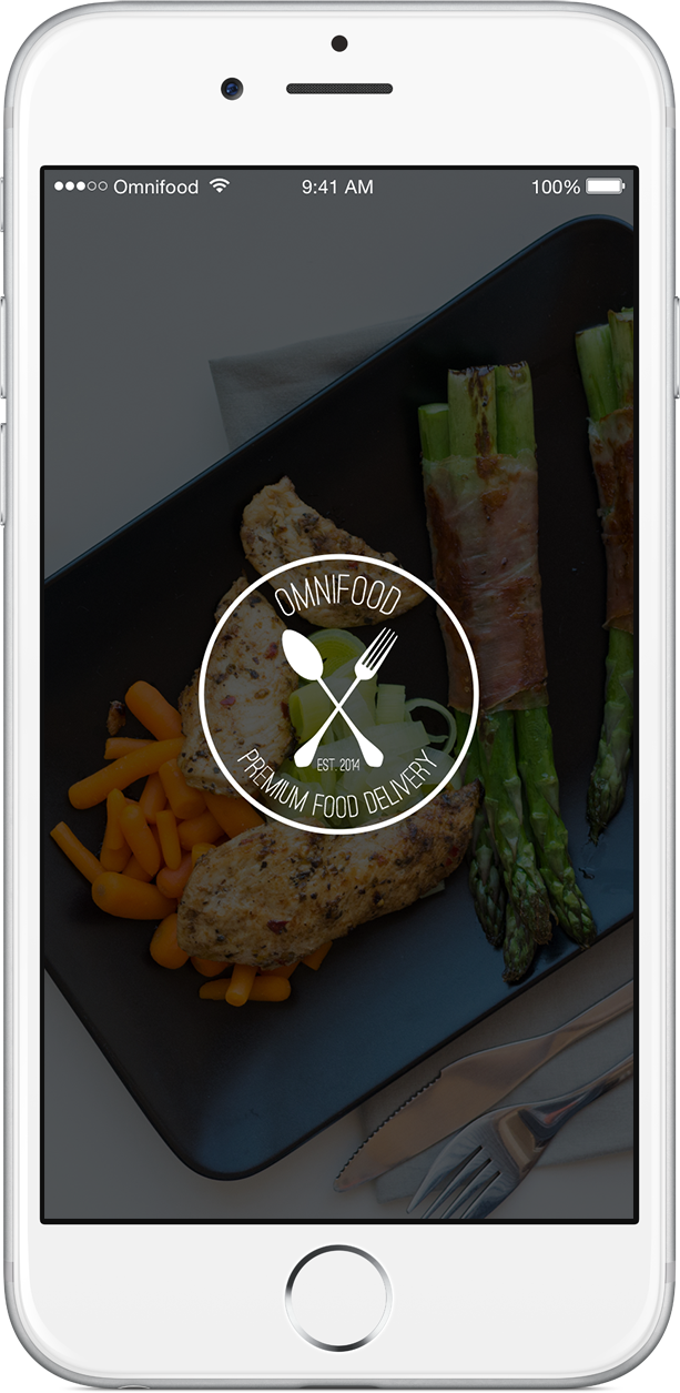 omnifood app on phone